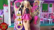 Набор Кукла Барби Делаем прическу кудри видео распаковка Barbie doll hair style playset un