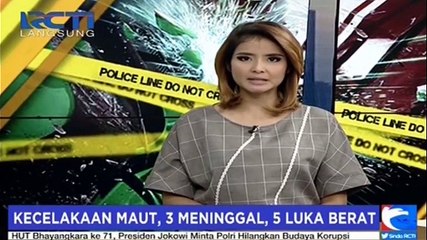 Kecelakaan Maut di Jalur Sukabumi-Bogor, 3 Meninggal, 5 Luka Berat
