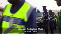 Sénégal: l'ex-président Wade rentre à Dakar (2)