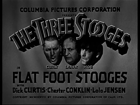The Three Stooges S05E08 Flat Foot Stooges