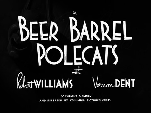 The Three Stooges S13E01 Beer Barrel Polecats