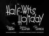The Three Stooges S14E01 Half Wits Holiday