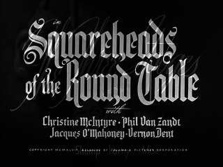 The Three Stooges S15E03 Squareheads Of The Round Table