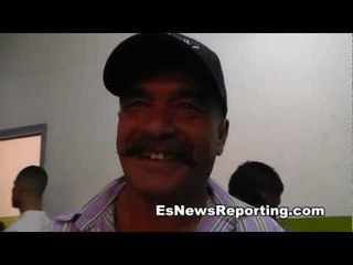 josesito lopez father talks to EsNews Boxing
