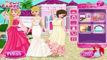 barbie dress up games wedding princess