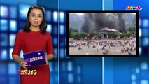 THVL - Người đưa tin 24G- Cháy lớn tại chợ Sài Gòn – Hữu Nghị ở Lạng Sơn