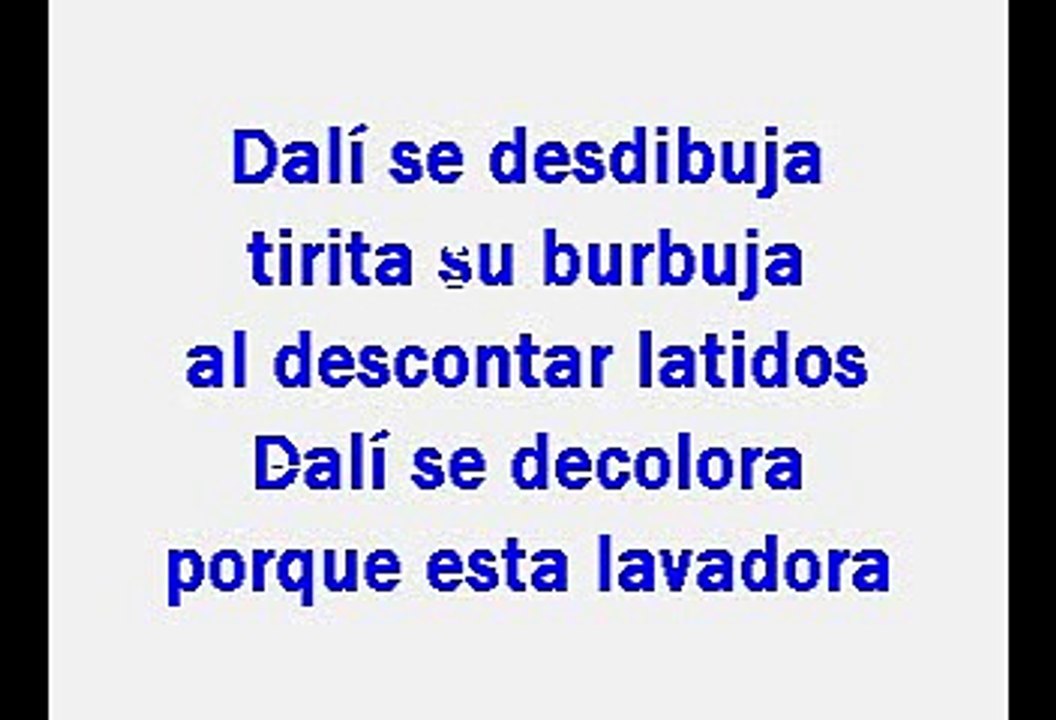 Mecano - Eugenio Salvador (Karaoke) - copia