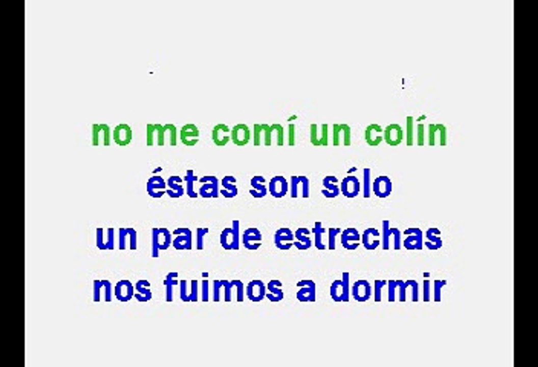 Mecano - La fuerza del destino (Karaoke) - copia