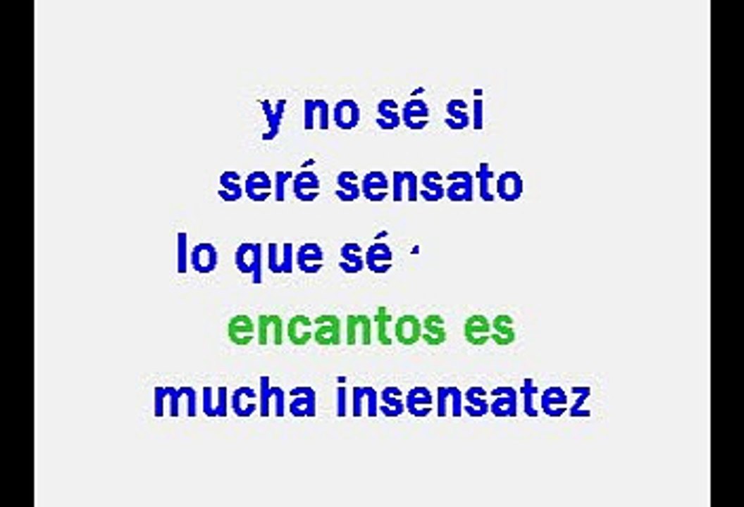 Mecano - Me cuesta tanto olvidarte (Karaoke) - copia