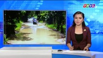 THVL - Người đưa tin 24G- Đường biến thành sông do xe chở cát ở Bình Thuận