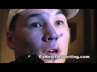 Ruslan Provodnikov on fighting Tim Bradley