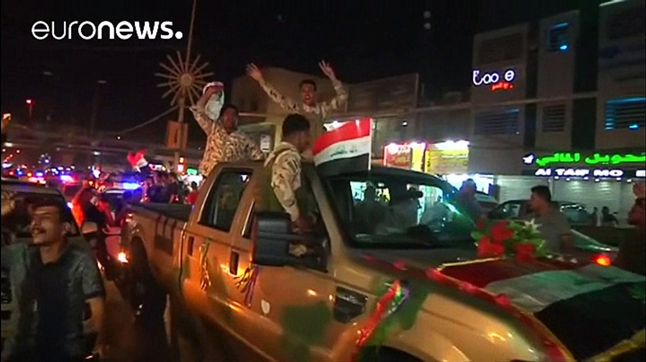 Iraq celebrates recapture of Mosul from Islamic State militants