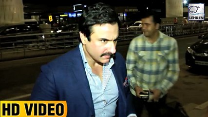 Saif Ali Khan Leaving For IFFA 2017 Held In New York