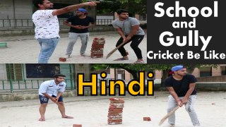 School And Gully Cricket | Amit Bhadana 2017 Marvelous Video