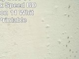 Sony Bluray Disc 5 Pack  50GB 2x Speed BDR DL Version 11  White Inkjet Printable