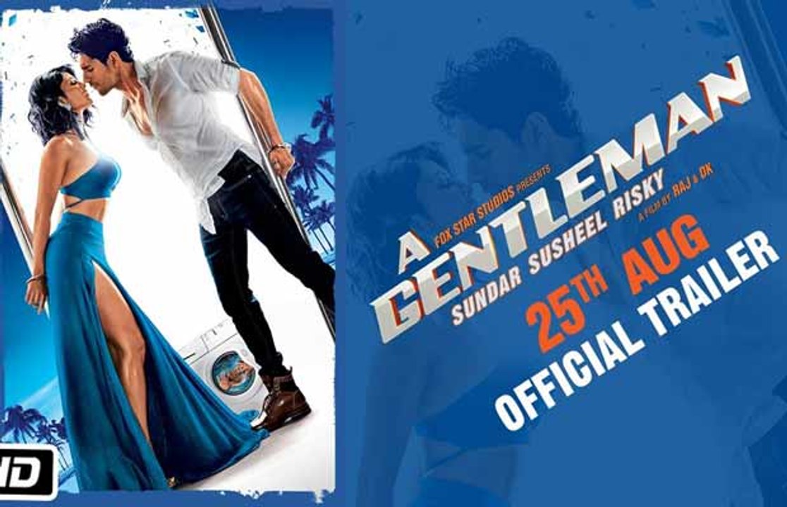 A GENTLEMAN - Sundar, Susheel, Risky _ Official Trailer _ Sidharth _ Jacqueline