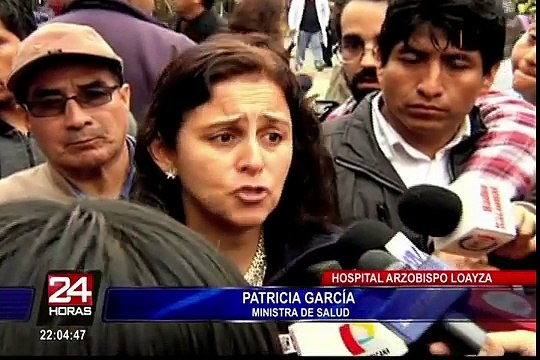 Patricia García: “Los hospitales tienen la capacidad de atender las emergencias”