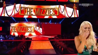 WWE RAW 10 July 2017 - Mizzies” award show takes turn toward lunacy