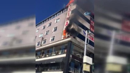 Sultanbeyli'deki Yangında Faciadan Dönüldü