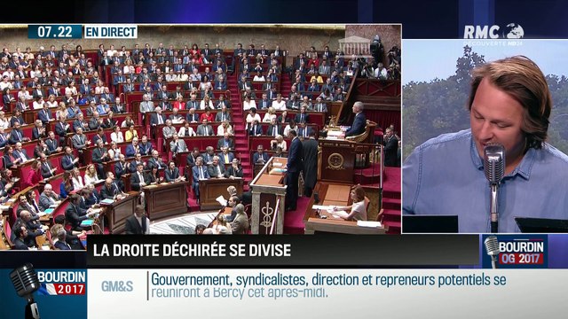 QG Bourdin 2017 : Les Républicains vont-ils exclure les pro-Macron ? - 11/07