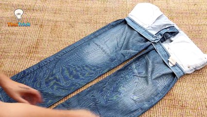How to Fold Jeans for Travel