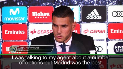 New signing Hernandez chose Real Madrid over 'many other options'