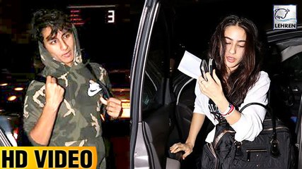 Sara Ali Khan & Ibrahim Ali Khan SPOTTED Together