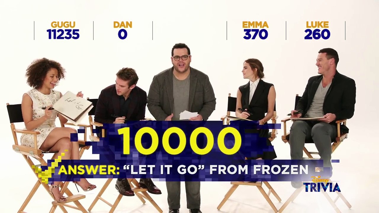 Beauty and the Beast Cast Plays Disney Trivia | Oh My Disney