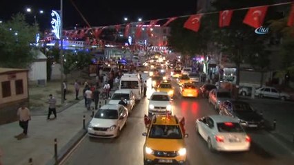 Taksicilerden "15 Temmuz" Konvoyu