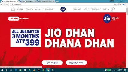 jio dhan dhana dhan is back(as jio monsoon offer)