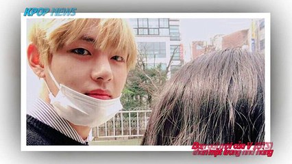 Kpop 2017  Bạn gái mới của V (BTS) thân mật với nhau trong nhà hàng, đau lòng quá đi!!!