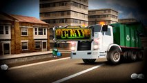 Garbage truck videos for children: Trash truck Recycling truck and Waste truck Videos for