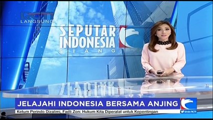 Seorang Pria Jalan Kaki dari Bekasi ke Sabang
