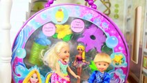 Frozen Barbie Chelsea BIRTHDAY PARTY Barbie Clubhouse Part 1 Toby Peppa Pig Shopkins AllTo