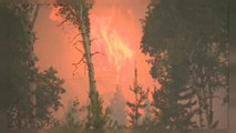 Miles de evacuados por los incendios en Canadá