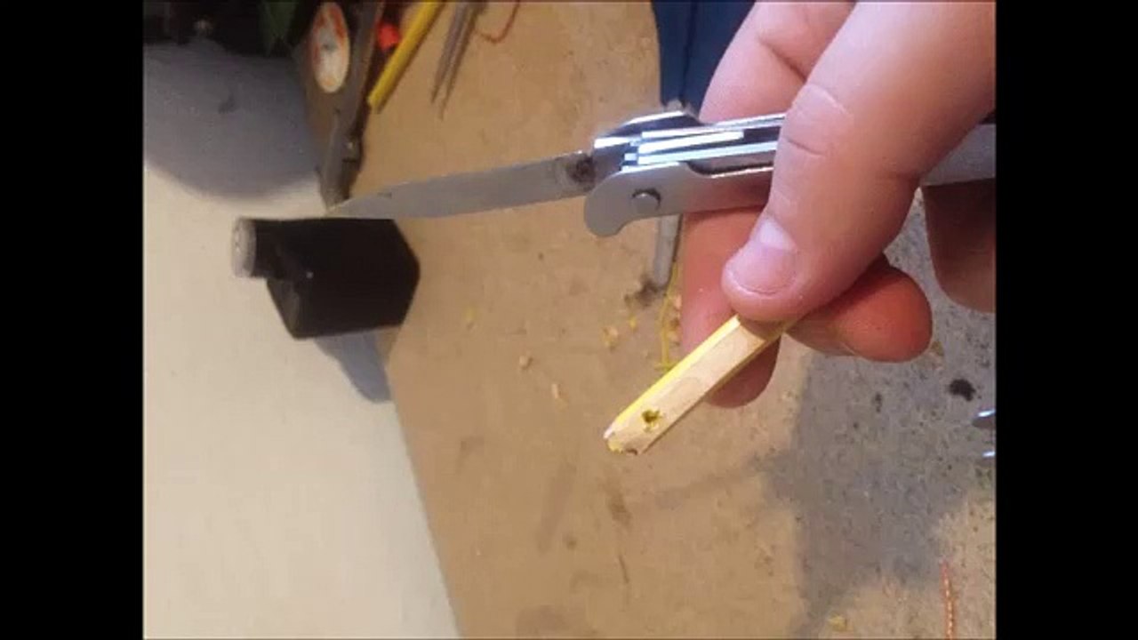 Lötkolben aus Feuerzeug