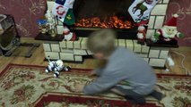 Jouets enfants pour chien Robot jouet interactif buzzer zoomer vidéo