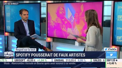 Regard sur la Tech: Spotify pousserait de faux artistes - 10/07