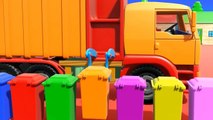 Colección colores Inglés para basura Niños Aprender camión televisión vídeos Binkie