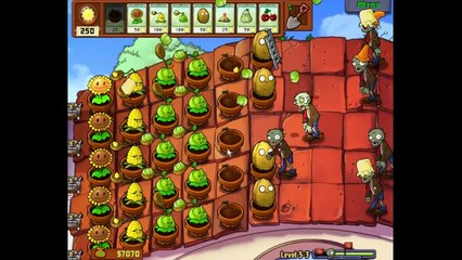 Plants vs Zombies | first walkthrough - Level 5 | Part 1/2