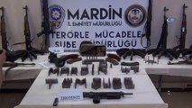 Kızıltepe'de Çok Sayıda Silah ve Mühimmat Ele Geçirildi