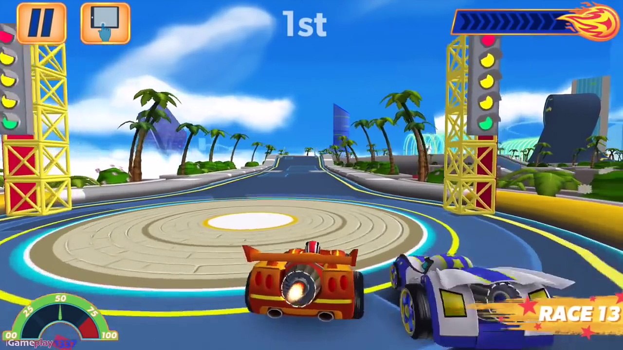 Blaze and the Monster Machines VELOCITYVILLE 9-15 vs VELOCITYVILLE 1-8