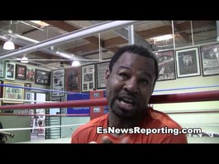 Shane Mosley on Sparring Kendall Holt EsNews Boxing