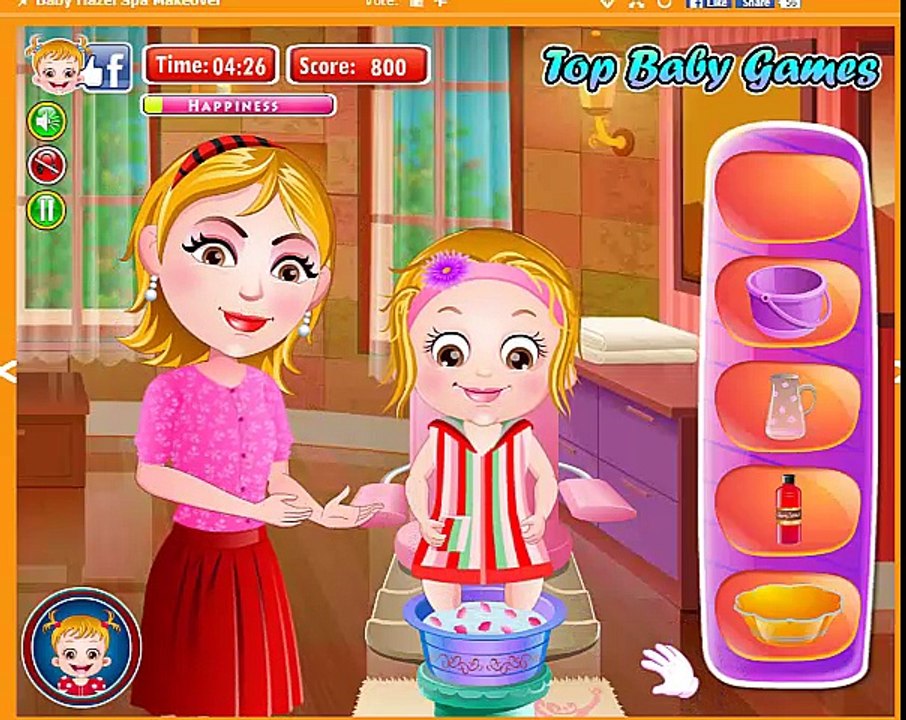 Baby Hazel Spa Makeover Game - Top Baby Games - Free Baby Games Online