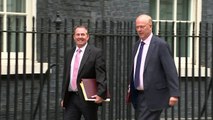 Ministers arrive for Cabinet meeting in Downing Street