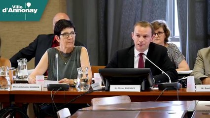 Intervention d'Olivier Dussopt lors du conseil municipal d'Annonay le 10 juillet 2017