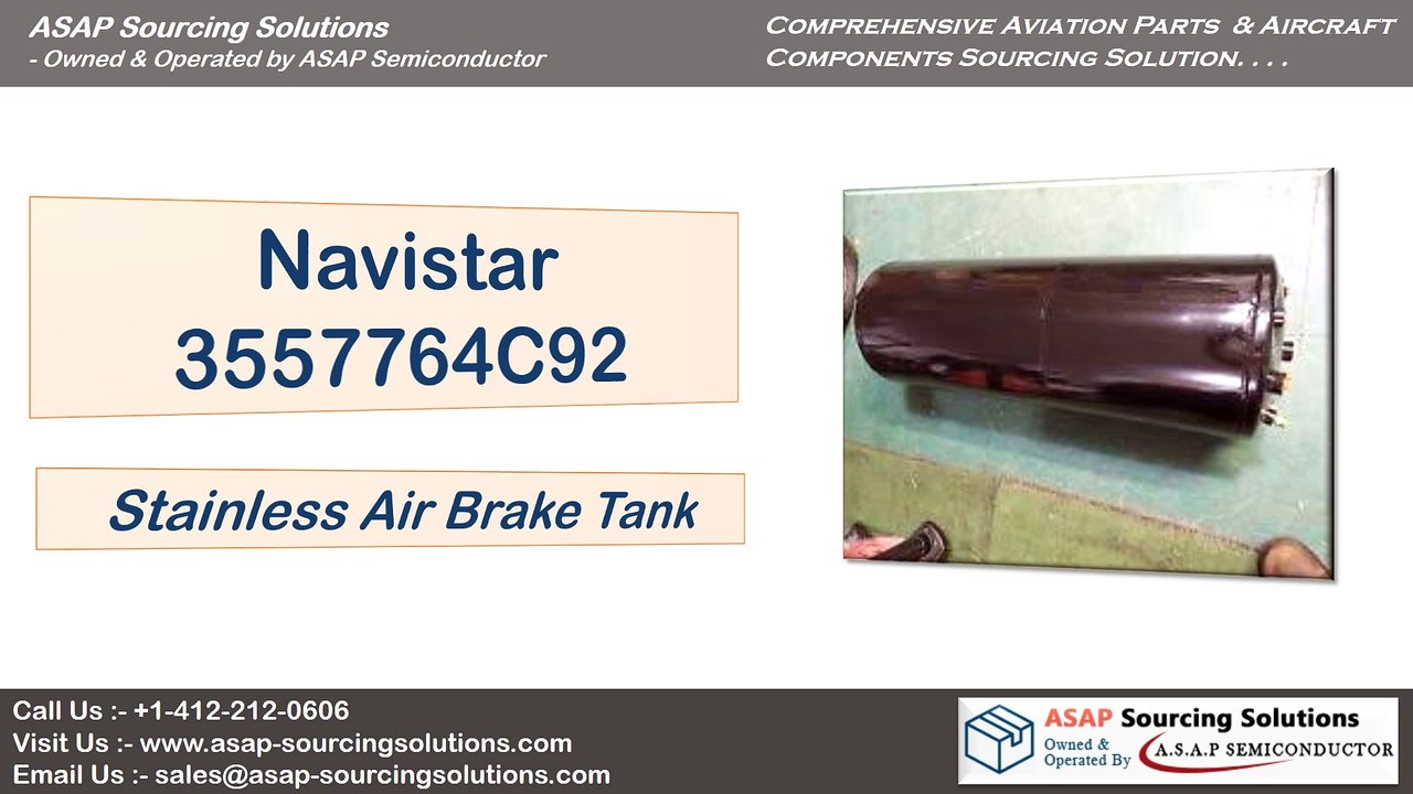 Know about 3557764C92 – Stainless Steel Air Break Tank by Navistar