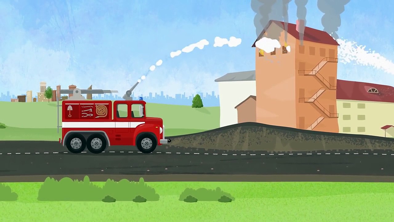 Eğitici çizgi film - Doktor Mac Wheelie - İtfaiye arabası- Türkçe dublaj alem_dar dailymotion