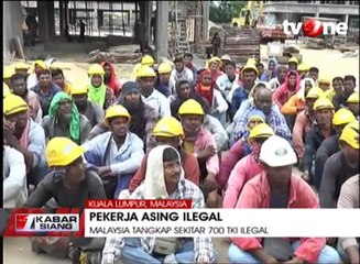 Malaysia Tangkap Ribuan Tenaga Kerja Asing Ilegal