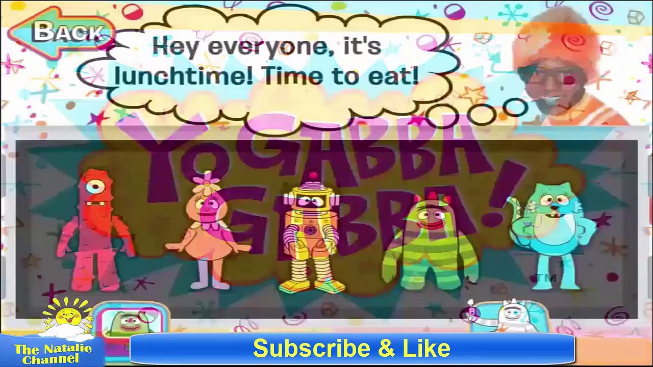 Yo Gabba Gabba Party in My Tummy Card Game | itsplaytime612
